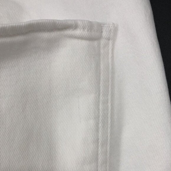 Agolde REVOLVE Women's Toni Slim Crop Straight Jeans Size 31 Radiate Off White - Picture 9 of 13